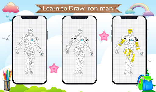 How to Draw Iron Boy