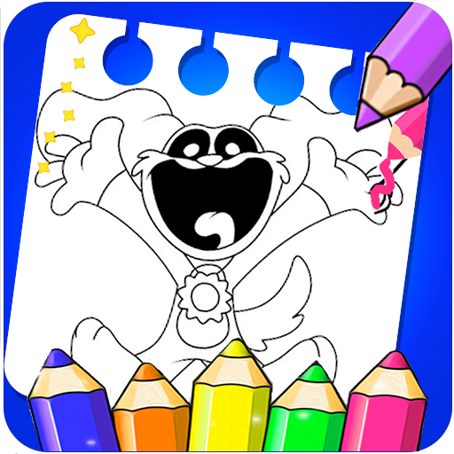Smiling Critter Coloring Book