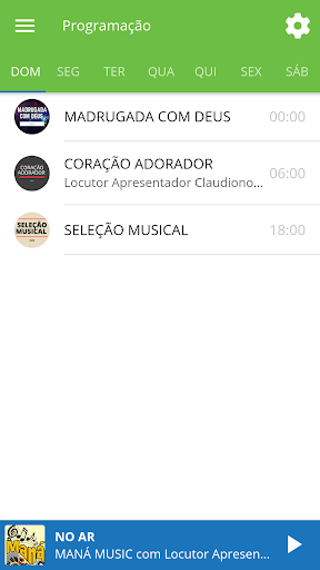 Rádio Web Esperança Screen 2