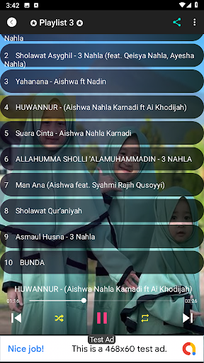 Rindu Madinah - Aishwa 3 Nahla Screen 3