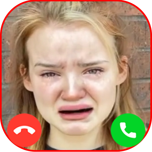 Crying Face Call - Video Prank विंडोज़ पर डाउनलोड करें