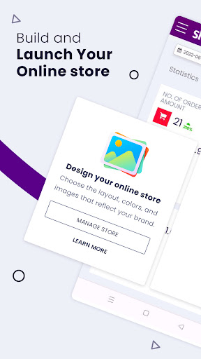 Android application Shopvii Admin screenshort