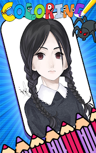 Colors: Wednesday Addams