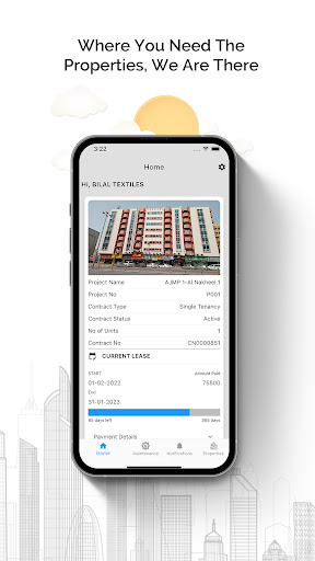 Android application Geepas Properties screenshort