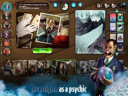 Zrzut ekranu z gry Mysterium: A Psychic Clue