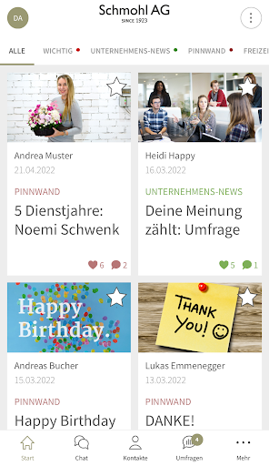 Android application Schmohl Inside screenshort