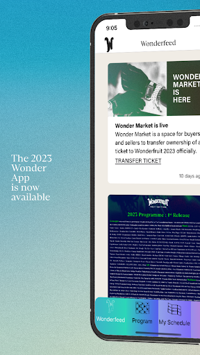 Android application Wonderfruit screenshort
