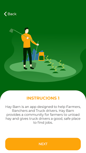 Android application Haybarn screenshort