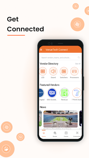 Android application VenueTech Connect screenshort