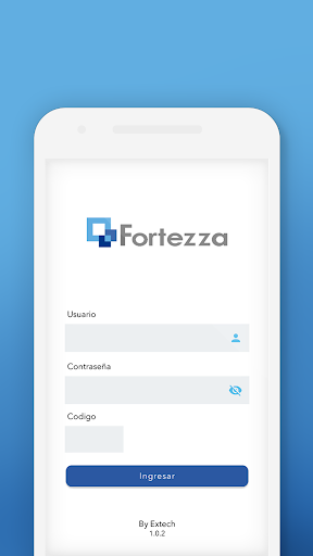 Android application Gestión Fortezza screenshort