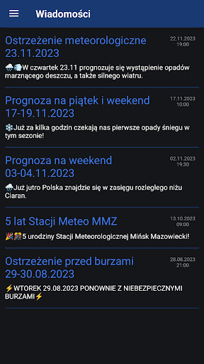 Stacja Meteo MMZ Screen 3