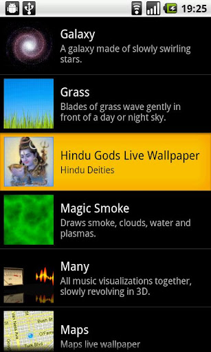 Hindu Deities Live Wallpaper Screen 2