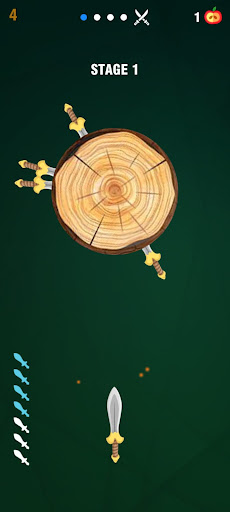 Knife Shooting Game Screen 2