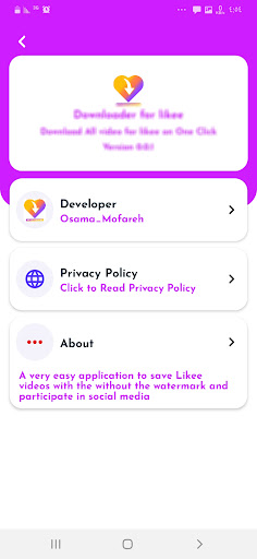 Video Downloader for likee -No Screen 2