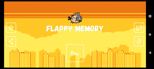 Flappy Memory: Blind Bird