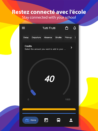 Android application Tutti Frutti School screenshort
