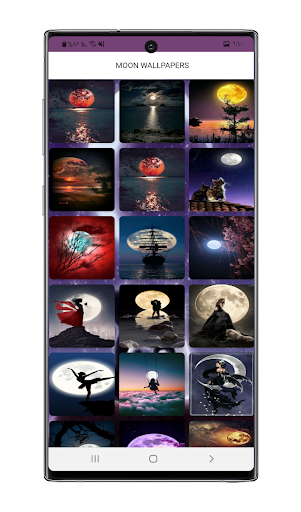 Android application Moon Wallpapers : moon iphone screenshort