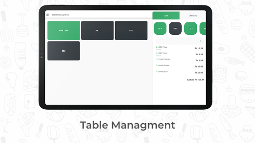 Android application Fajira Restaurant POS screenshort