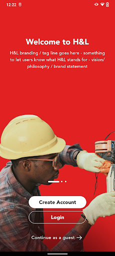 Android application Hardware and Lumber screenshort