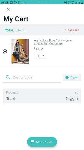 Bazolko India Online Shopping Screen 2