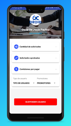 DroidCredits | Financiamientos Screen 3