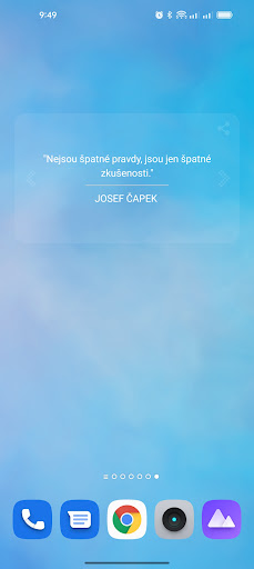 Customizable quotes widget Screen 3