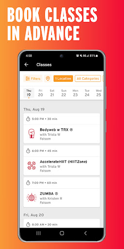 Crunch Fitness Screen 2