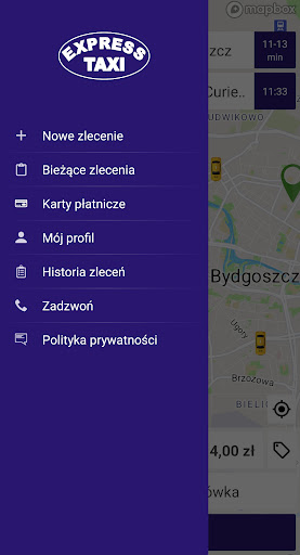 Express Taxi Bydgoszcz Screen 3