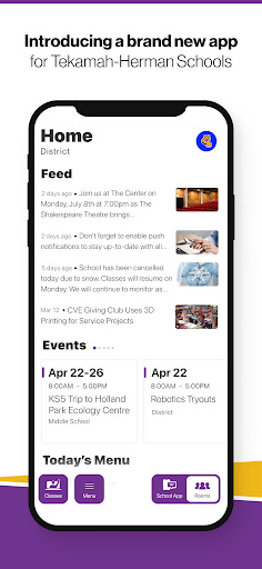 Android application Tekamah-Herman Schools, NE screenshort