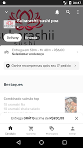 Subarashii Sushi Delivery