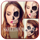 100+ Skeleton Makeup Video icon
