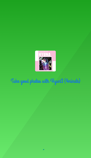 Take good photos with HyunA  4minute