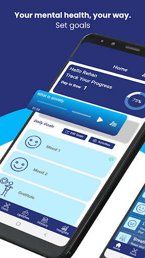 Android application Muslim Moodfit: Mental Health screenshort