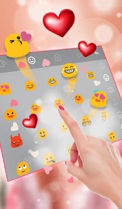 Romantic Love Heart Keyboard Theme For PC installation