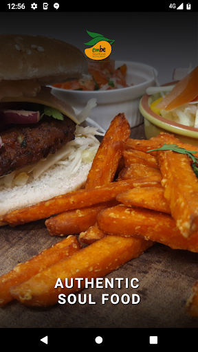 Android application Embe Soul Food & Drink screenshort