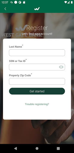 Android application WGB Mortgage Servicing screenshort