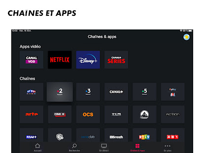 myCANAL, TV en live et replay Varies with device screenshots 11