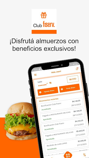 Android application Club Fiserv screenshort