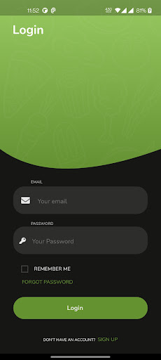 Android application Scale Restaurant screenshort
