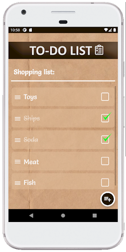 Simple To-Do & Check List Screen 3