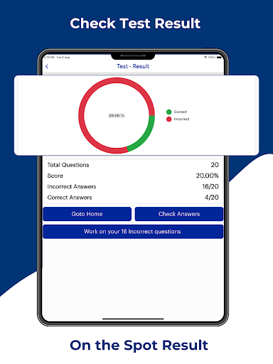 Screenshot of Alaska DMV Permit Practice