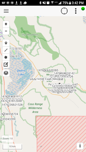 Android application StraboSpot Mobile screenshort
