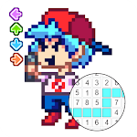 Cover Image of 下载 Freeday Funky Pixel Art Games 1.4 APK