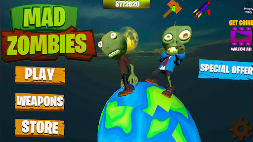 Mad Zombies Screen 2