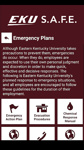 S.A.F.E. - Safety App for EKU Screenshot