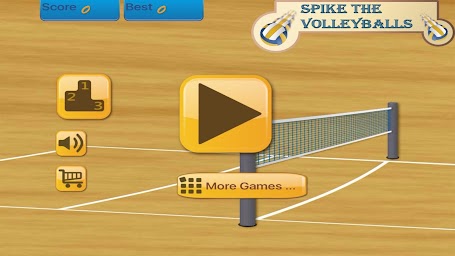 Spike the Volleyballs