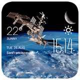 space station2 weather widget icon