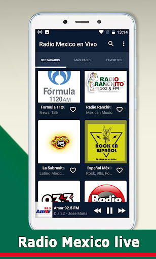 Radio Mexico Live Screen 3