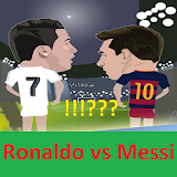 Differ of Ronaldo and Messi icon