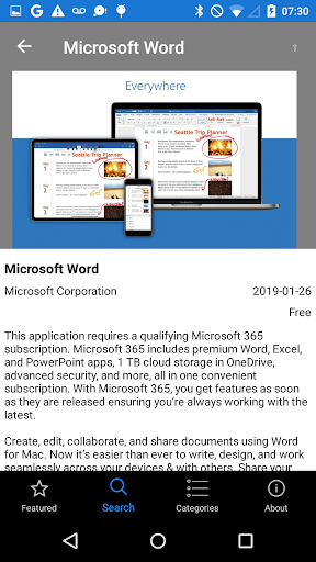 Desktop Apps Screen 3